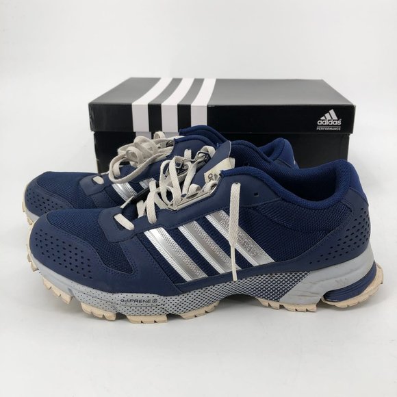 adidas Blue Silver Athletic Sneakers | Men\'s Size 10.5 main image 6
